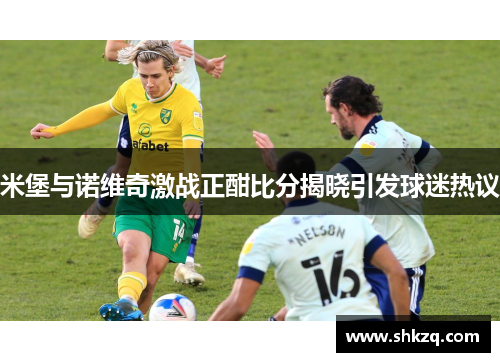 米堡与诺维奇激战正酣比分揭晓引发球迷热议